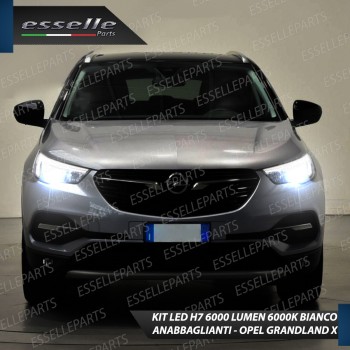 Lampade LED H7 per Opel Grandland X Luci Bianche Anabbaglianti CANbus 55W