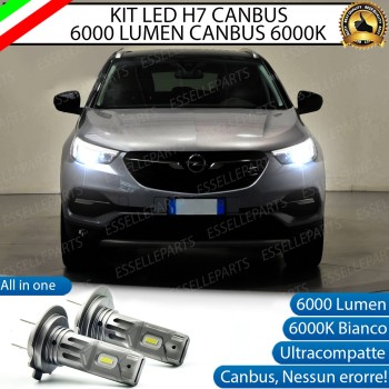 Kit Full LED coppia H7 - ULTRA COMPATTA - 6000 LUMEN Anabbaglianti OPEL GRANDLAND X Kit Full LED coppia H7 - ULTRA COMPATTA - 6000 LUMEN Anabbaglianti OPEL GRANDLAND X