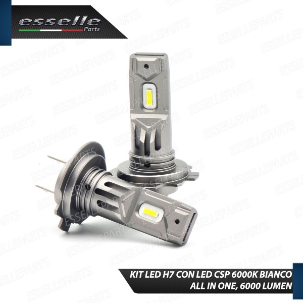 Kit Full LED coppia H7 - ULTRA COMPATTA - 6000 LUMEN abbaglianti  OPEL GRANDLAND X