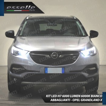 Conversione fari FULL LED OPEL GRANDLAND X Canbus 6000K Bianco Ghiaccio Conversione fari FULL LED OPEL GRANDLAND X Canbus 6000K Bianco Ghiaccio