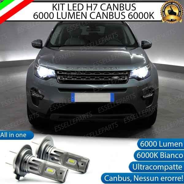 Kit Full LED coppia H7 - ULTRA COMPATTA - 6000 LUMEN Anabbaglianti OPEL GRANDLAND X