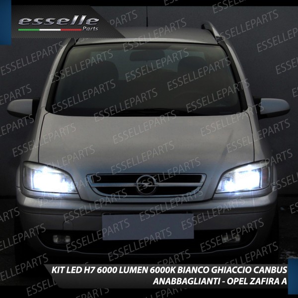Kit Full LED coppia H7 - ULTRA COMPATTA - 6000 LUMEN Anabbaglianti OPEL ZAFIRA A