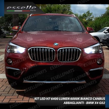 Kit Full LED H7 6400 LUMEN Abbaglianti BMW X4 G02