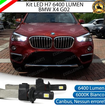 Kit Full LED H7 6400 LUMEN Abbaglianti BMW X4 G02