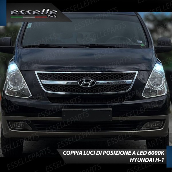 Conversione Fari Full LED 6000k canbus HYUNDAI H1 Luce Bianca No Error