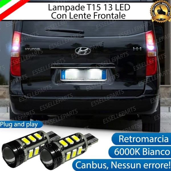 Luci Retromarcia Led Canbus HYUNDAI H1 Luce Bianca No Error