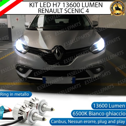 Kit Full LED H7 Monoled al quarzo 13600 LUMEN RENAULT SCENIC 4