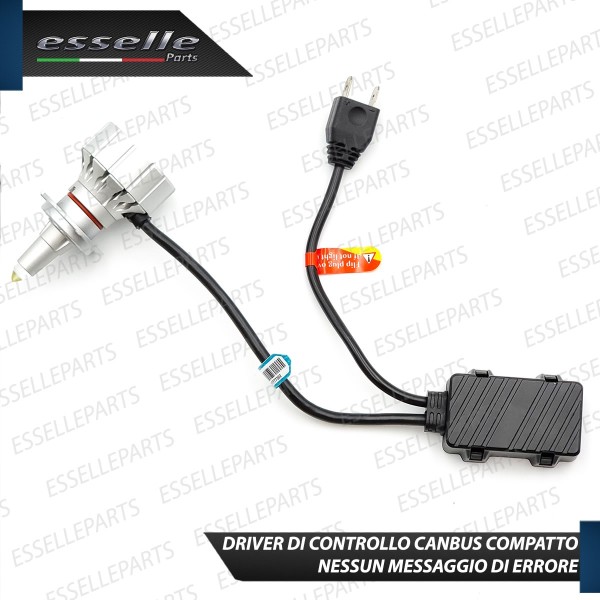 Kit Full LED H7 Monoled al quarzo 13600 Lumen 6000K Renault Scenic 2 Fari Lenticolari