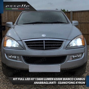 Kit Full LED H7 Monoled al quarzo 13600 LUMEN SSANGYONG KYRON