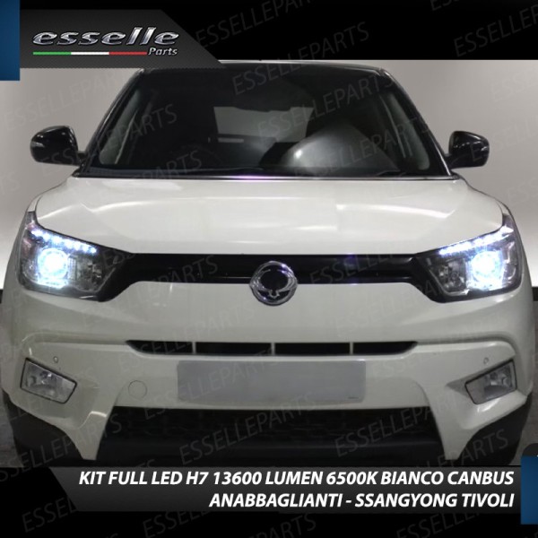 Kit Full LED H7 Monoled al quarzo 13600 LUMEN SSANGYONG TIVOLI