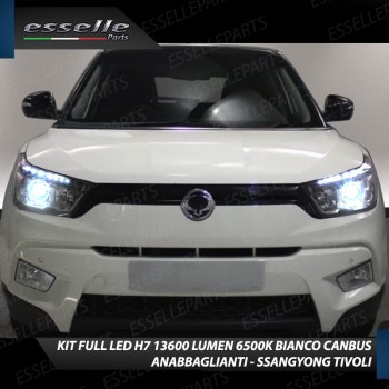 Kit Full LED H7 Monoled al quarzo 13600 LUMEN SSANGYONG TIVOLI