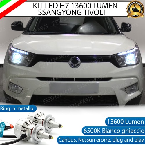 Kit Full LED H7 Monoled al quarzo 13600 LUMEN SSANGYONG TIVOLI