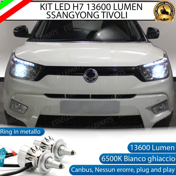 Kit Full LED H7 Monoled al quarzo 13600 LUMEN SSANGYONG TIVOLI