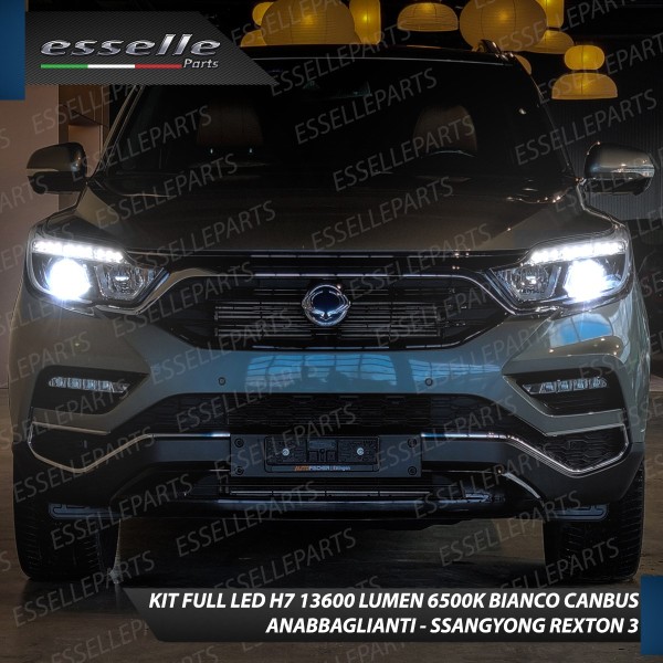 Kit Full LED Coppia lampade monoled al quarzo H7 SSANGYONG REXTON III