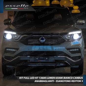 Kit Full LED Coppia lampade monoled al quarzo H7 SSANGYONG REXTON III