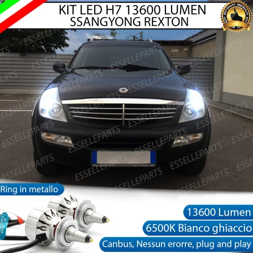 Kit Full LED Coppia lampade monoled al quarzo H7 SSANGYONG REXTON