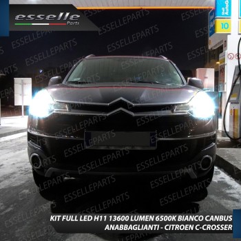 Kit Full Led H11 6500K per CITROEN C-CROSSER Canbus