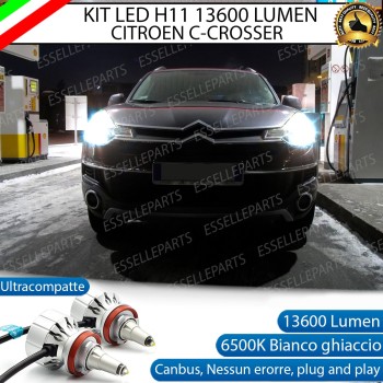 Kit Full Led H11 6500K per CITROEN C-CROSSER Canbus