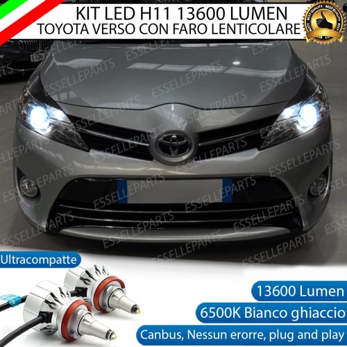 Kit Full LED H11 Monoled al quarzo 13600 LUMEN TOYOTA VERSO