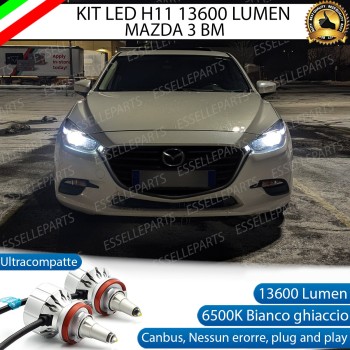 Kit Full LED H11 Monoled al quarzo 13600 LUMEN MAZDA 3 III Kit Full LED H11 Monoled al quarzo 13600 LUMEN MAZDA 3 III