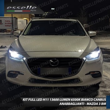 Kit Full LED H11 Monoled al quarzo 13600 LUMEN MAZDA 3 III Kit Full LED H11 Monoled al quarzo 13600 LUMEN MAZDA 3 III