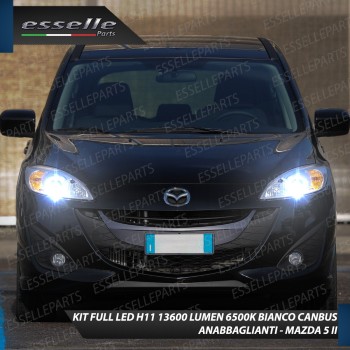 Kit Full LED H11 Monoled al quarzo 13600 LUMEN MAZDA 5 II
