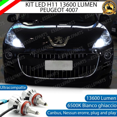 Kit Full LED H11 Monoled al quarzo 13600 LUMEN PEUGEOT 4007