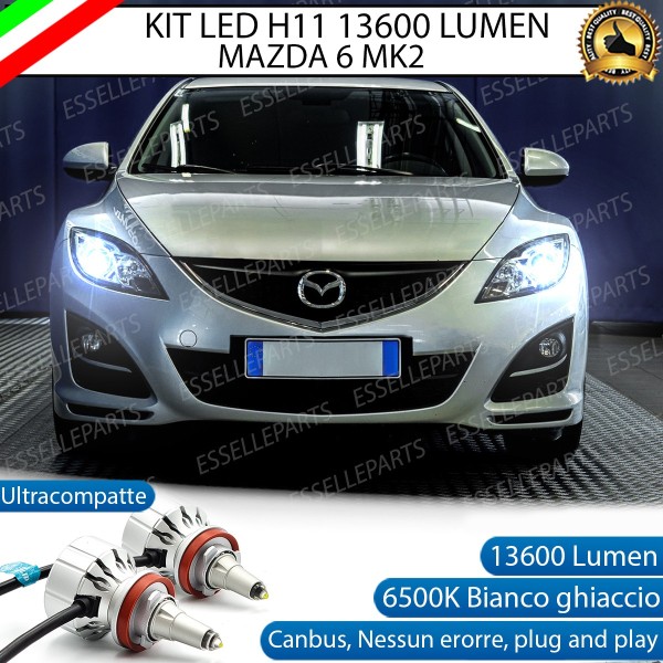 Kit Full LED H11 Monoled al quarzo 13600 LUMEN MAZDA 6 II