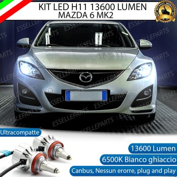 Kit Full LED H11 Monoled al quarzo 13600 LUMEN MAZDA 6 II