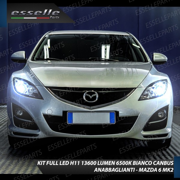 Kit Full LED H11 Monoled al quarzo 13600 LUMEN MAZDA 6 II