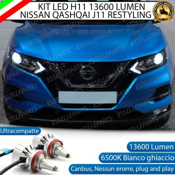 Kit Full Led H11 6500K per NISSAN QASHQAI J11 RESTYLING