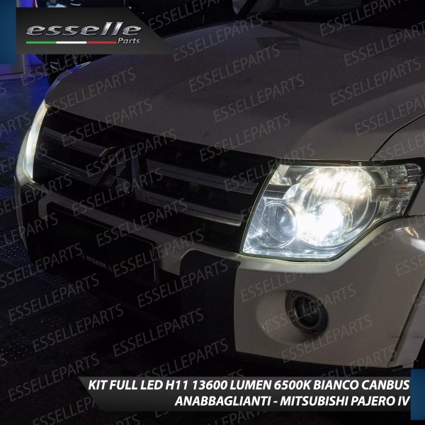 Kit Full LED H11 Monoled al quarzo 13600 LUMEN MITSUBISHI PAJERO IV