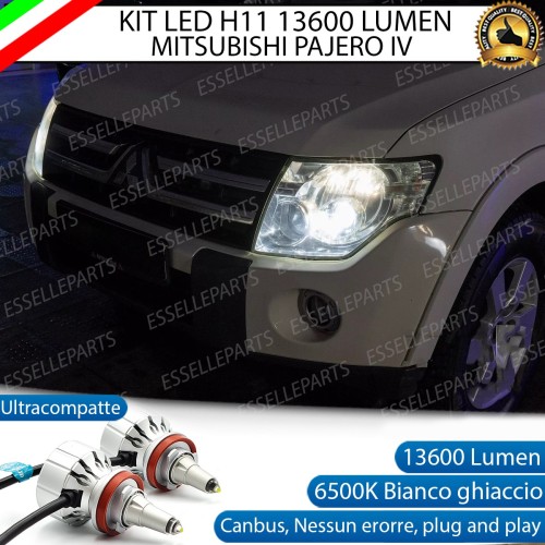Kit Full LED H11 Monoled al quarzo 13600 LUMEN MITSUBISHI PAJERO IV