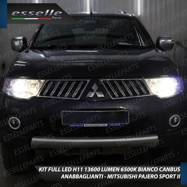 Kit Full LED H11 Monoled al quarzo 13600 LUMEN MITSUBISHI PAJERO SPORT II