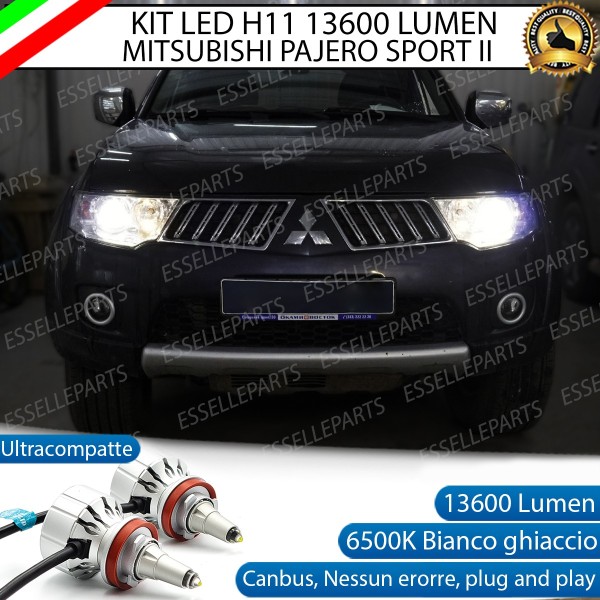 Kit Full LED H11 Monoled al quarzo 13600 LUMEN MITSUBISHI PAJERO SPORT II