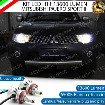 Kit Full LED H11 Monoled al quarzo 13600 LUMEN MITSUBISHI PAJERO SPORT II Kit Full LED H11 Monoled al quarzo 13600 LUMEN MITSUBISHI PAJERO SPORT II