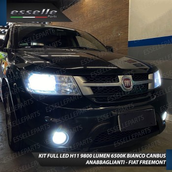 Kit Full Led 6000k H11 canbus FIAT FREEMONT Anabbaglianti No Error