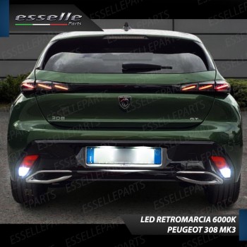 Luci Retromarcia a LED PEUGEOT 308 III 1200 LM T15 CANBUS