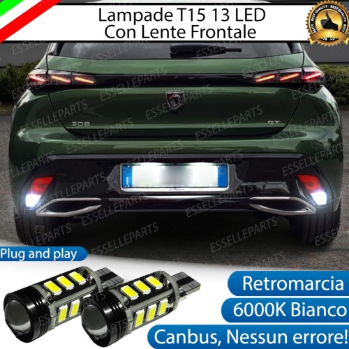 coppia Luci Retromarcia 13 LED Peugeot 308 III