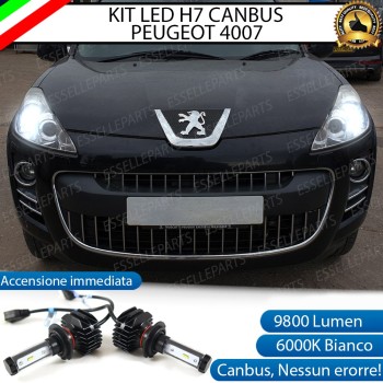 Kit Full LED H7 coppia lampade ABBAGLIANTI PEUGEOT 4007 Kit Full LED H7 coppia lampade ABBAGLIANTI PEUGEOT 4007