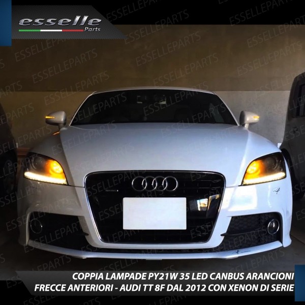 Lampada PY21W BAU15S Canbus AUDI TT 8J ARANCIONE FRECCE Luce AMBRA