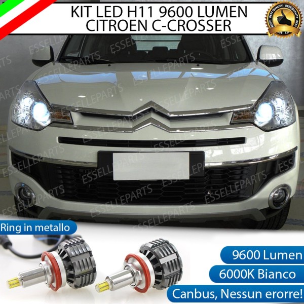 Kit Full LED H11 coppia lampade anabbaglianti CITROEN C-CROSSER