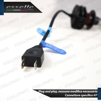 Kit Full LED H7 9800 Lumen 6000K bianco Anabbaglianti CITROEN C5 Pre-Restyling