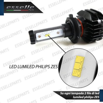 Kit Full LED H7 9800 Lumen 6000K bianco Anabbaglianti CITROEN C5 Pre-Restyling