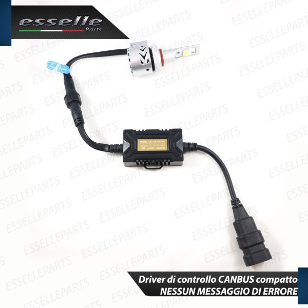 Kit Mono led coppia HB3 Anabbaglianti Abbaglianti 12000 lumen DR F35