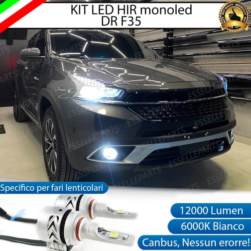 Kit Mono led coppia HB3 Anabbaglianti Abbaglianti 12000 lumen DR F35