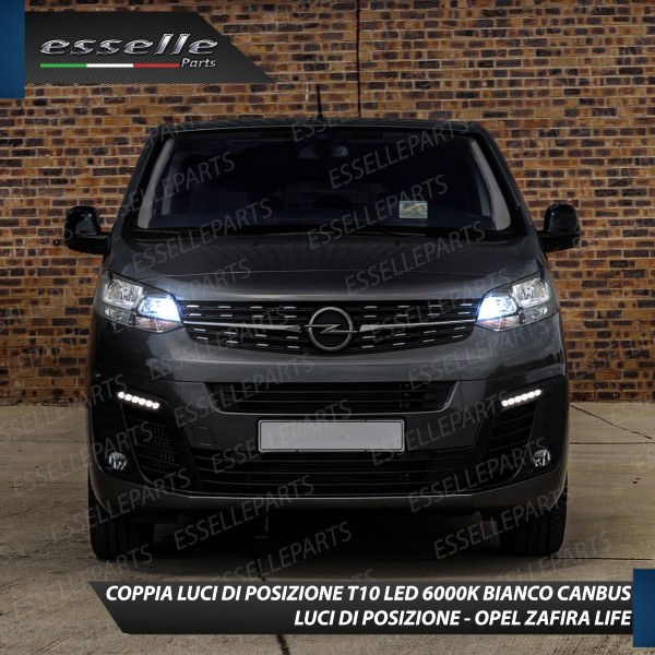 Luci posizione T10 W5W 5 LED Canbus opel zafira life