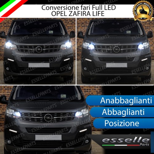 Conversione Fari Full LED OPEL ZAFIRA LIFE