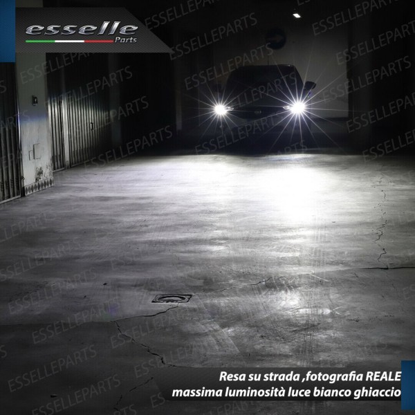 Kit Mono led coppia H11 12000 LUMEN Anabbaglianti CITROEN C-ZERO CON FARO LENTICOLARE
