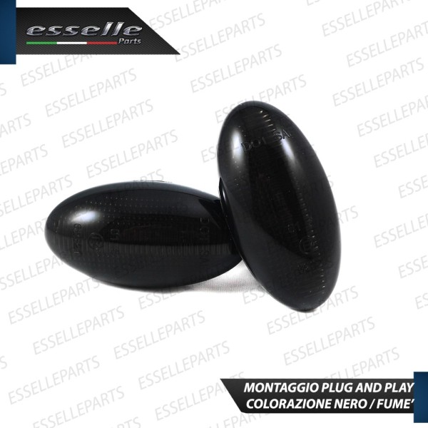 Placchette Dinamiche Nere fumè Laterali per frecce specifiche per OPEL ZAFIRA LIFE